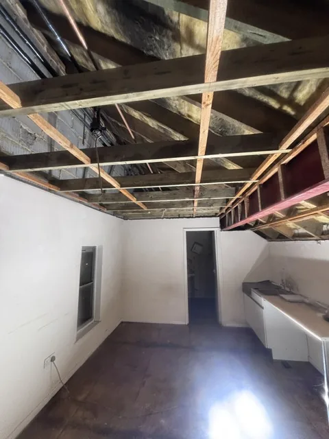 Controlled artex plasterboard strip-out in Forest Gate