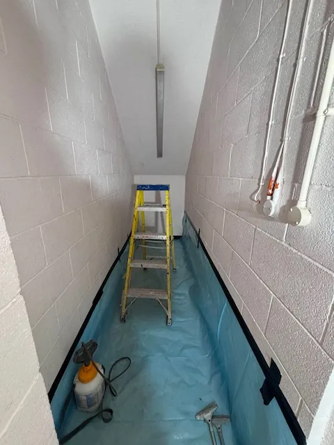 HSE-licensed asbestos gasket strip-out in E7